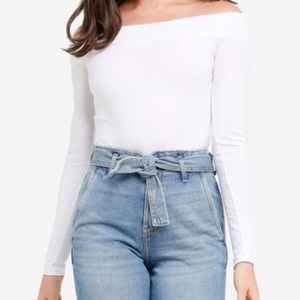 NEW WOTN TAGS White Bodysuit